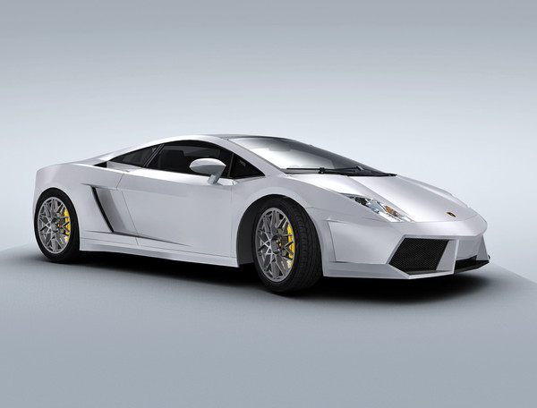 lamborghini gallardo 3d obj - Lamborghini Gallardo LP560-4 by Swan3DStudios
